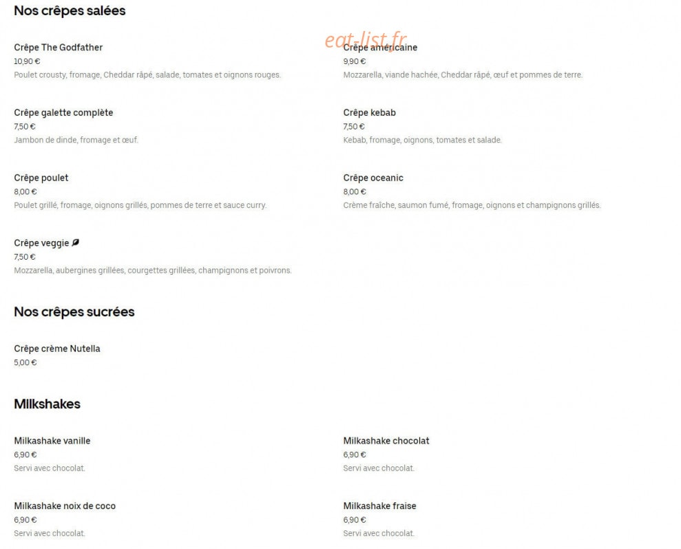 The Godfather — carte page 5