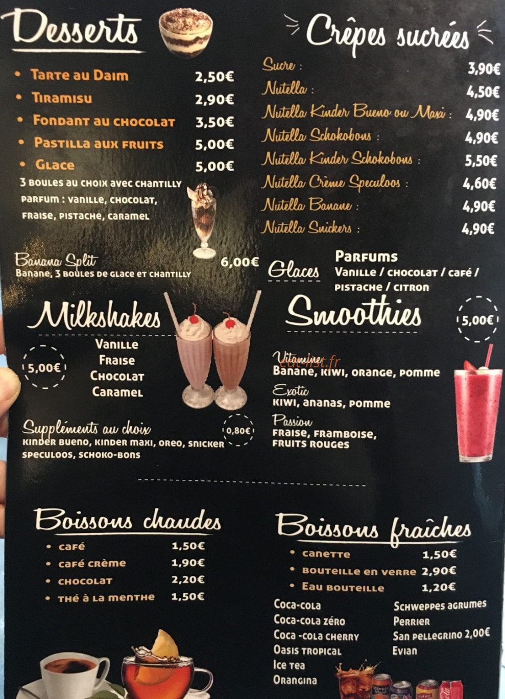 Eat Home — carte page 3