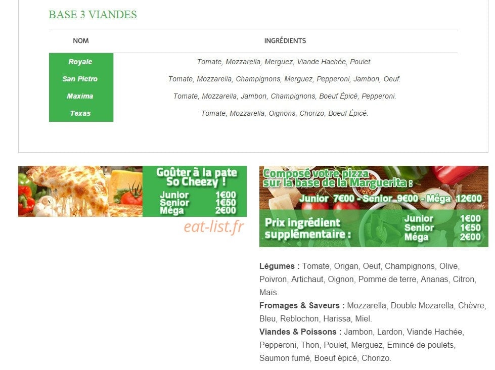 Good and Tasty — carte page 3