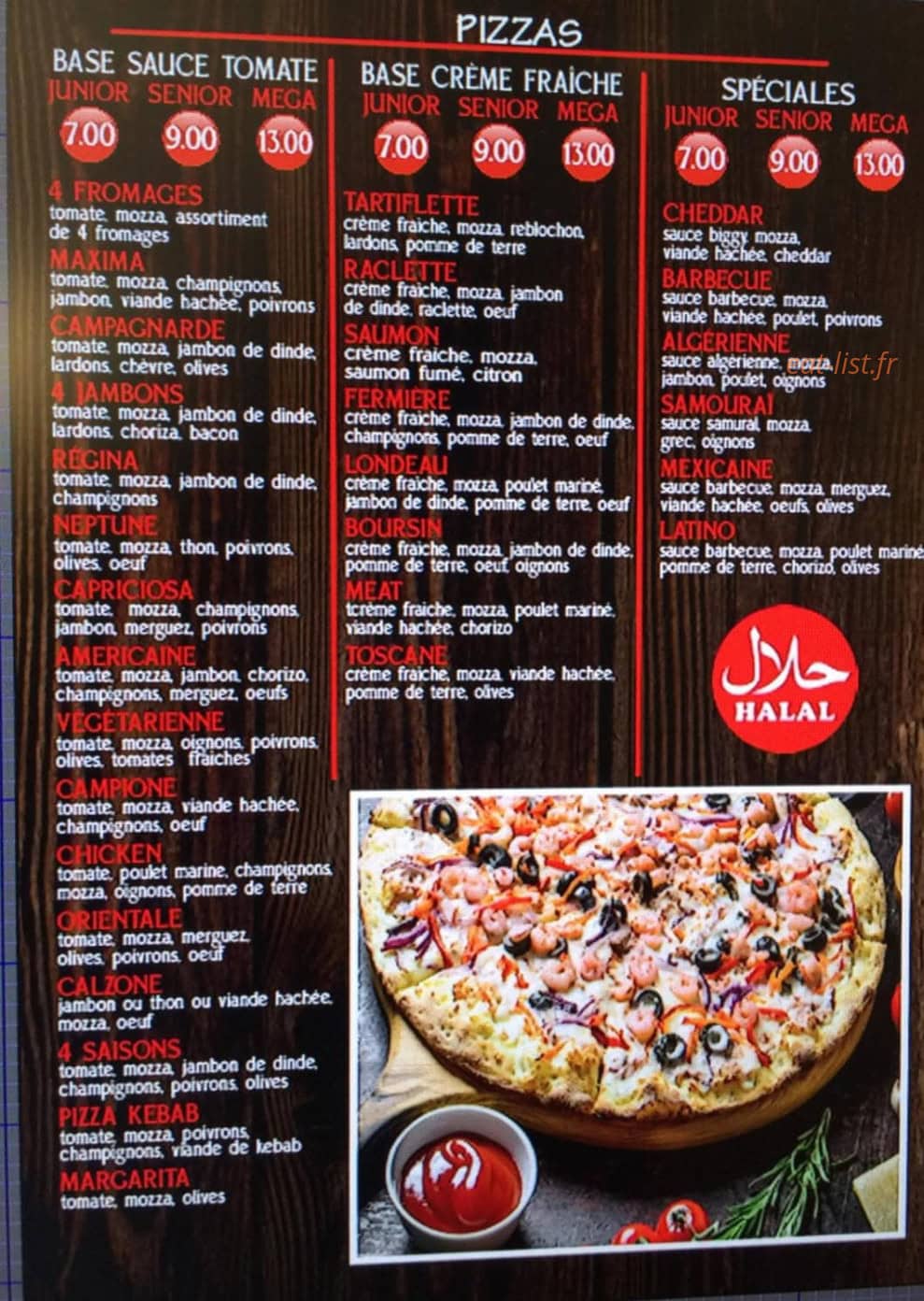 Grill Sultan — carte page 3