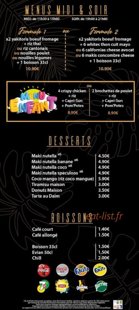 Mysushi MY — carte page 6