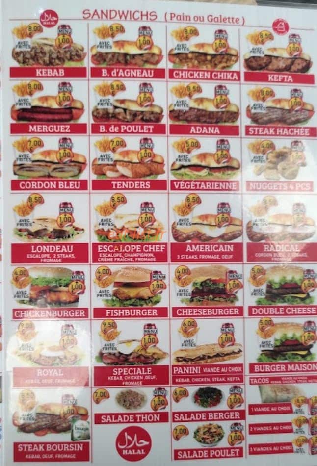 pizza kebab istanbul — carte page 4