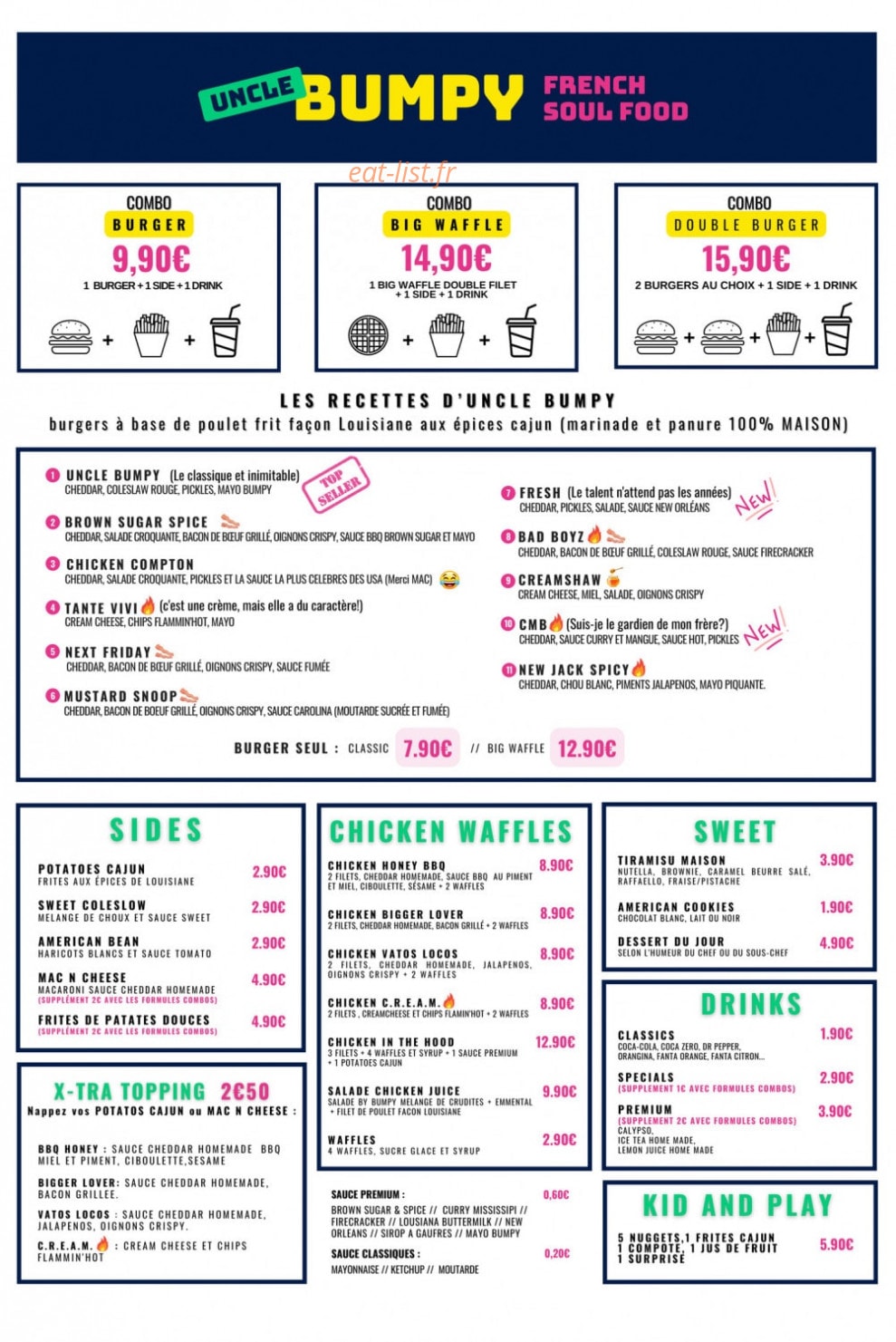 Uncle Bumpy — carte page 1