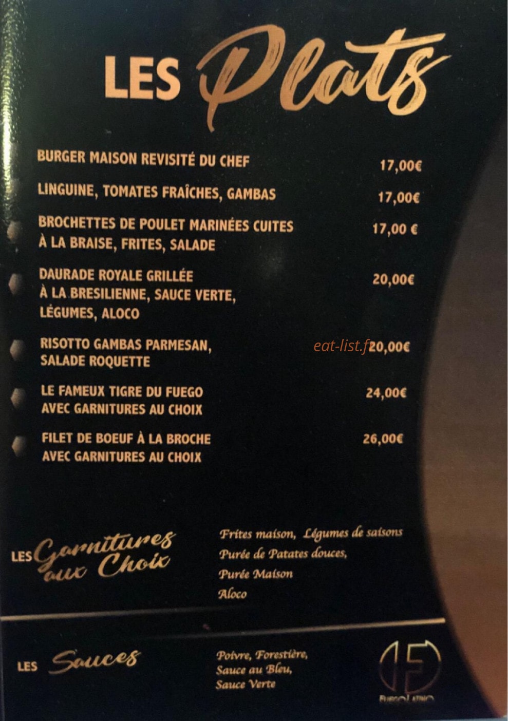 Fuego latino by paris — carte page 3