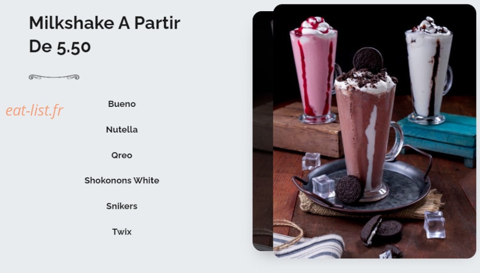 G13 burger — carte page 4