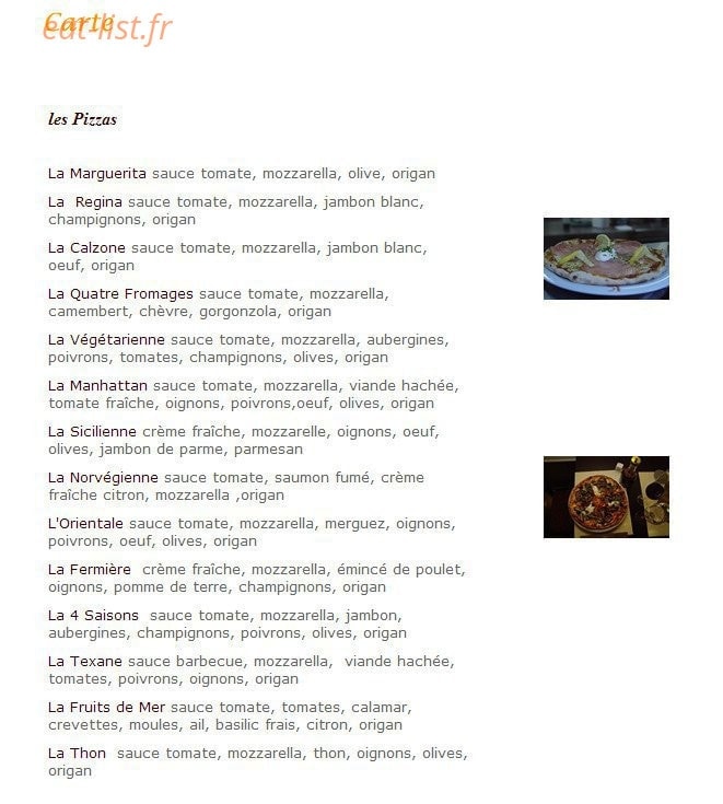 Le Chêne — carte page 3