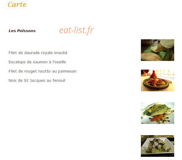 Le Chêne — carte page 4