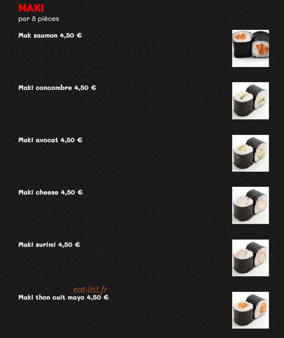 Plancha grill — carte page 3