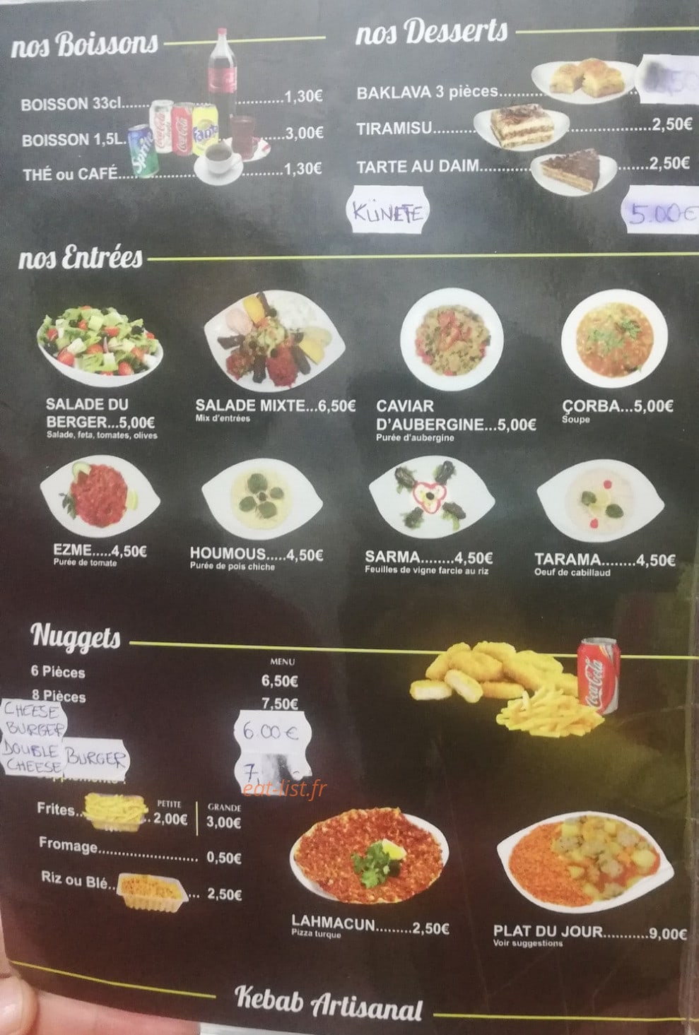 Restaurant Otantık — carte page 4