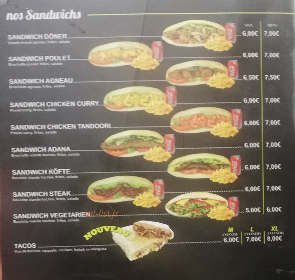 Restaurant Otantık — carte page 2