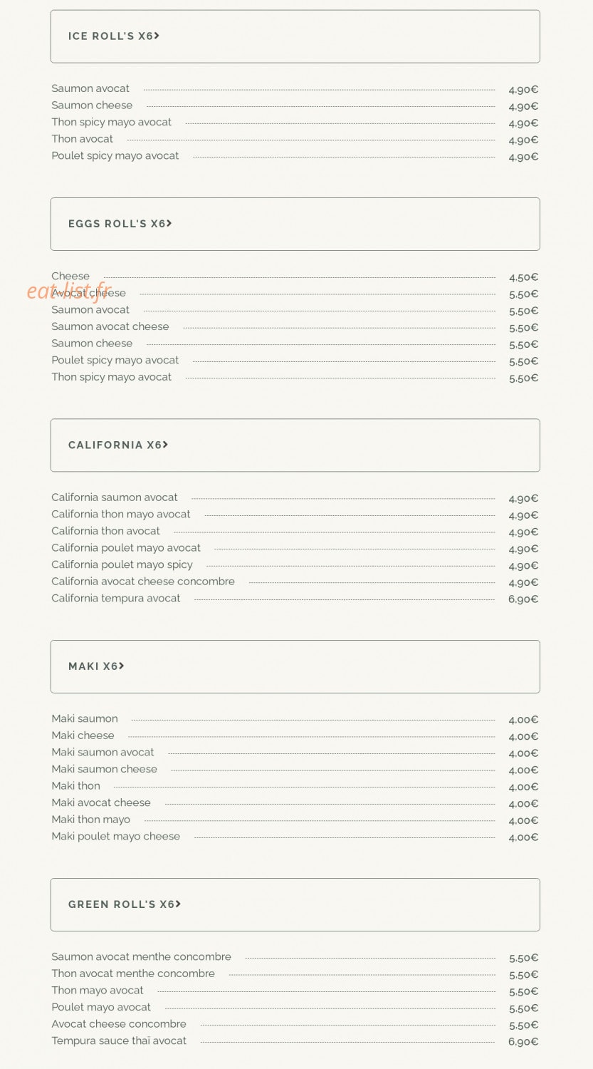 The Place — carte page 4