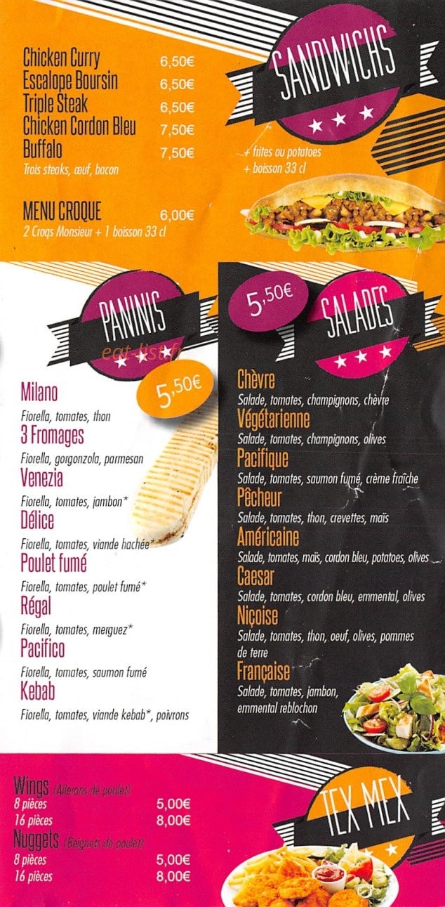 all food — carte page 3