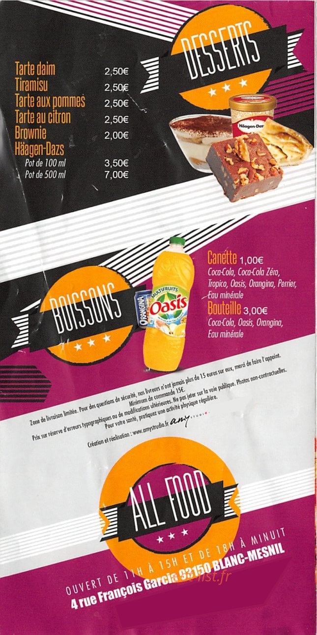 all food — carte page 4