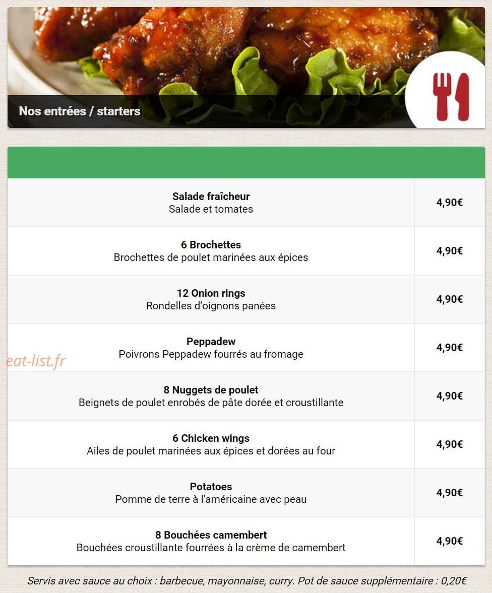 Allo-Pizza — carte page 10