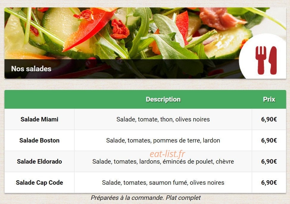Allo-Pizza — carte page 9
