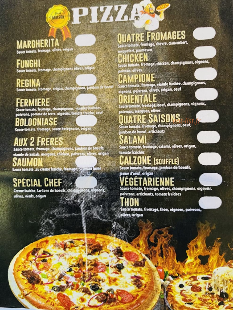 Aux 2 Freres — carte page 1