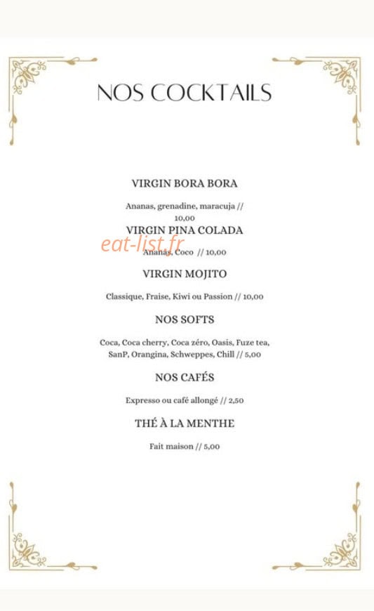 Central Coffee — carte page 8