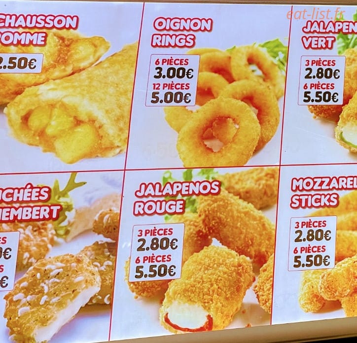Chicken Hut — carte page 2