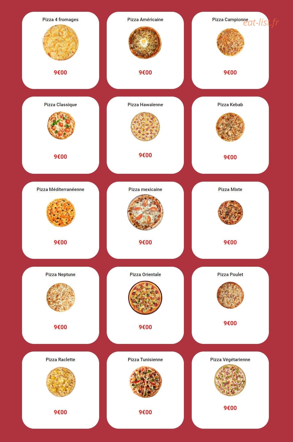 Delice DF5 — carte page 9