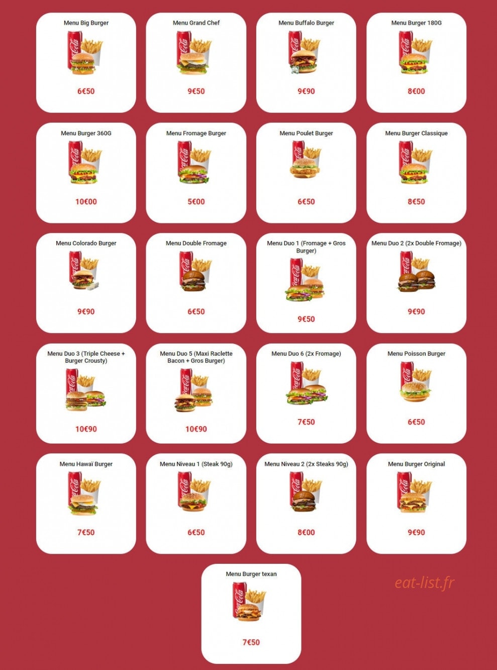 Delice DF5 — carte page 2