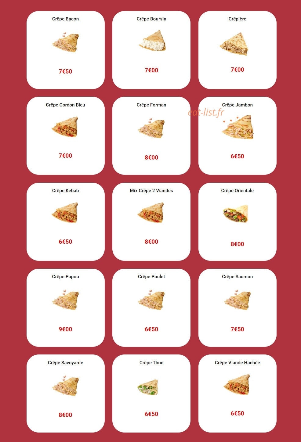 Delice DF5 — carte page 14