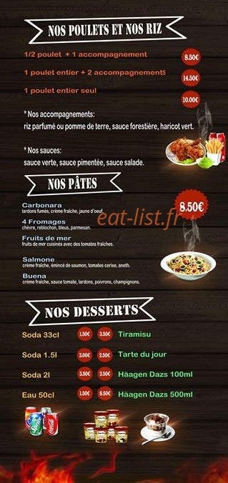 Le Blanc Coq — carte page 3