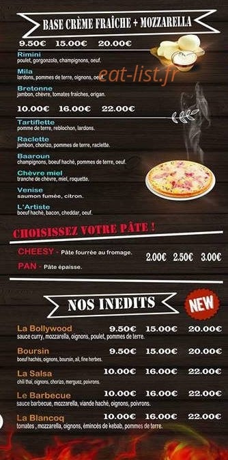Le Blanc Coq — carte page 5