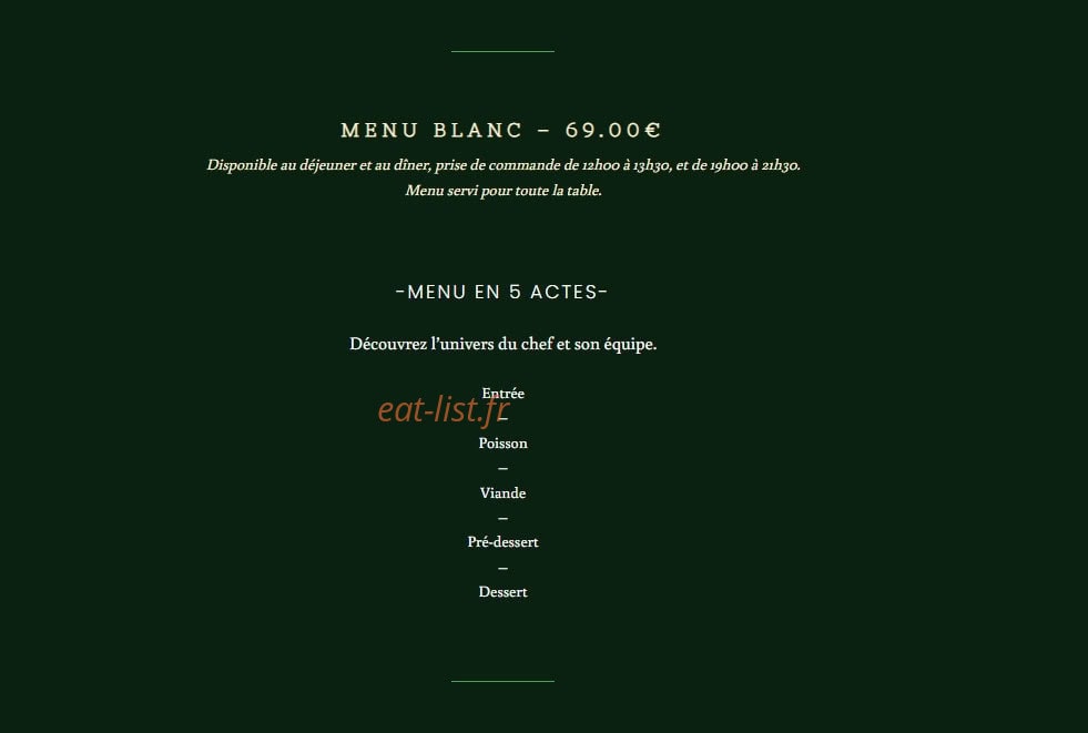 Maison Blanche — carte page 3