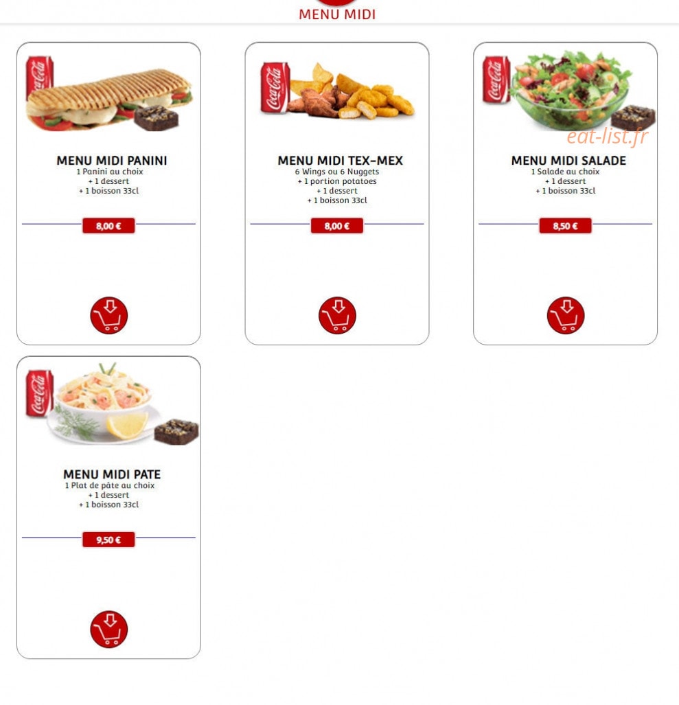 Pizza Vegas — carte page 7