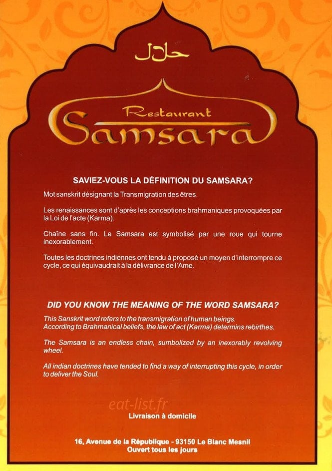 Samsara — carte page 3