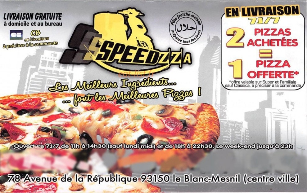 Speedzza — carte page 1