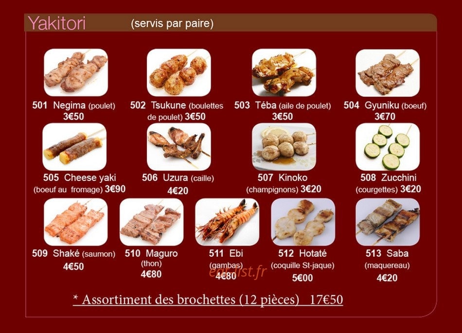 Sushi Royal — carte page 6