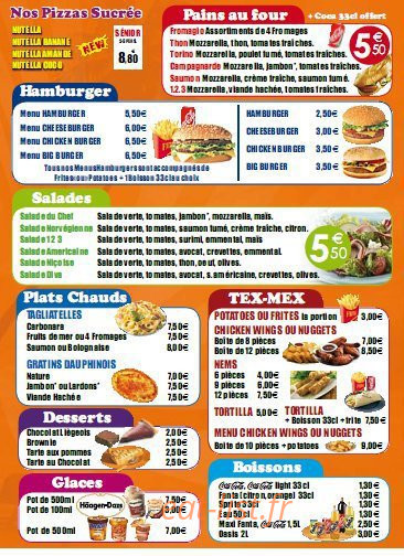 1.2.3 Pizza — carte page 2