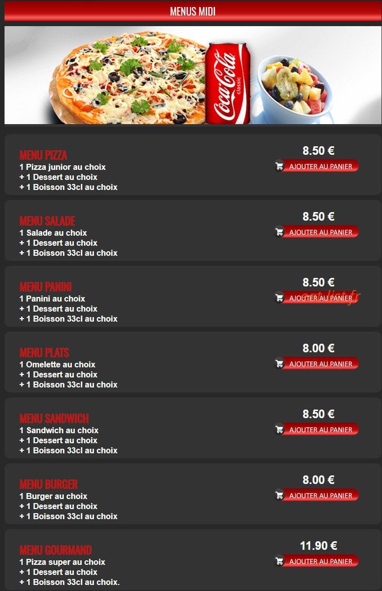 Casa Presto — carte page 2