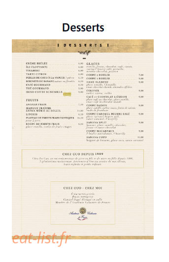 Chez Guo — carte page 4