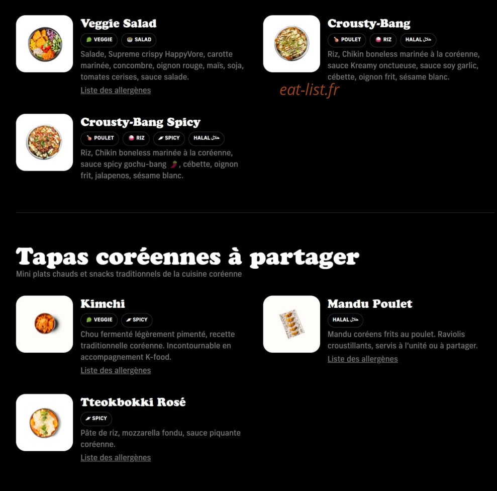 Chikin Bang — carte page 5