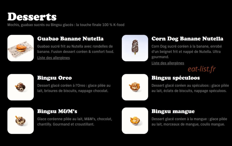 Chikin Bang — carte page 8