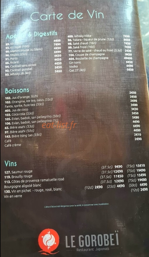 Gorobei — carte page 9
