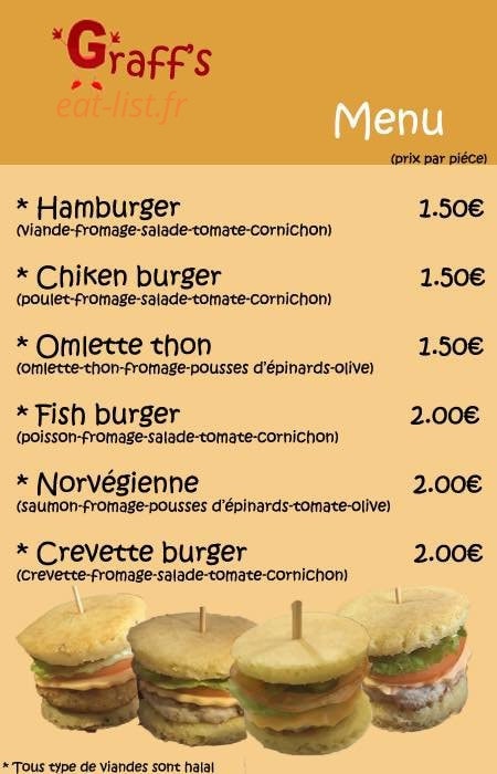 Graff's — carte page 3