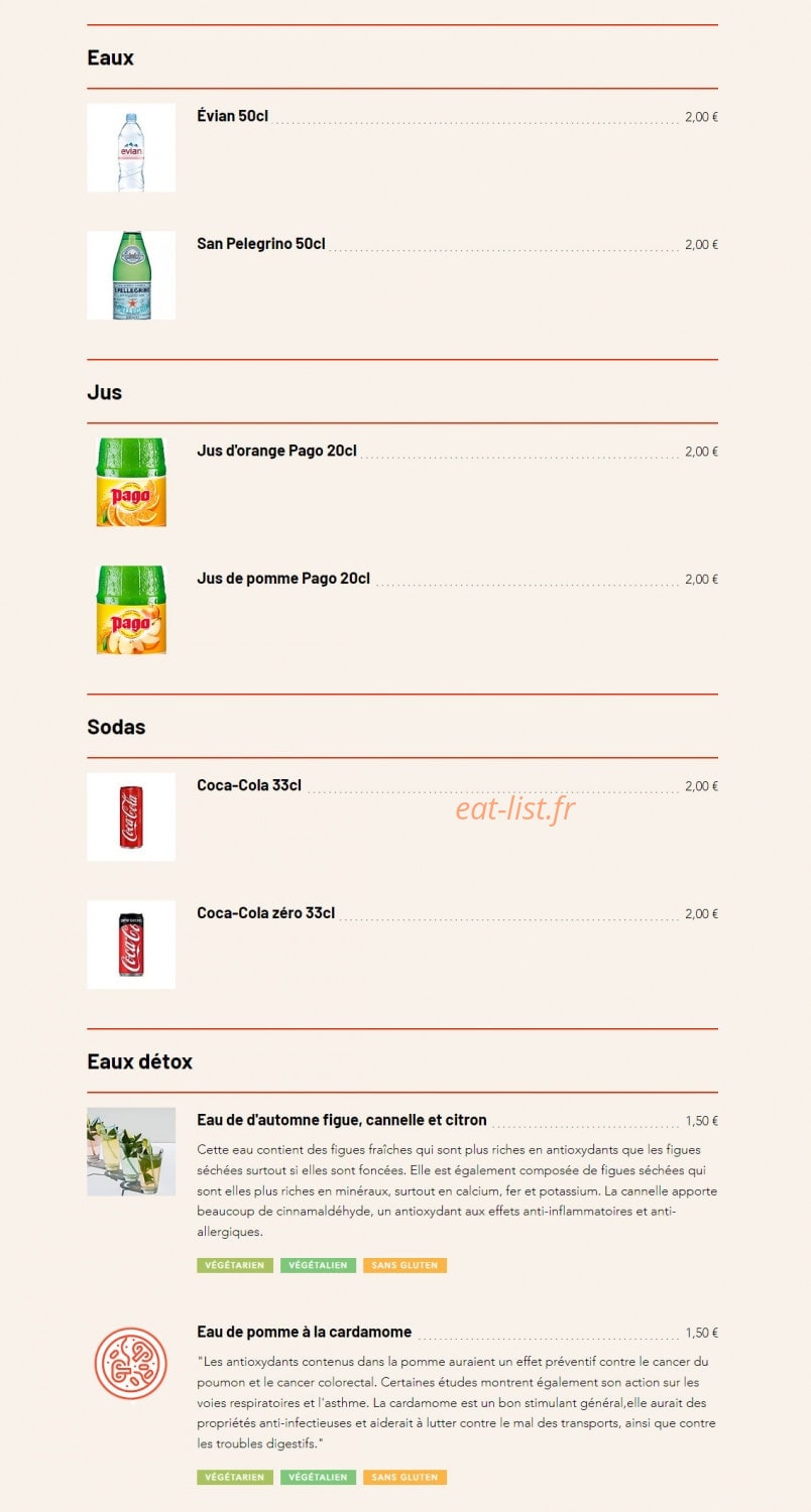 Kitchen Of Billy — carte page 3