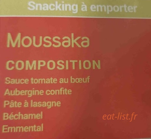 Carte et menu de L' Atelier des gourmands à Noisy le Grand — Snacking à emporter