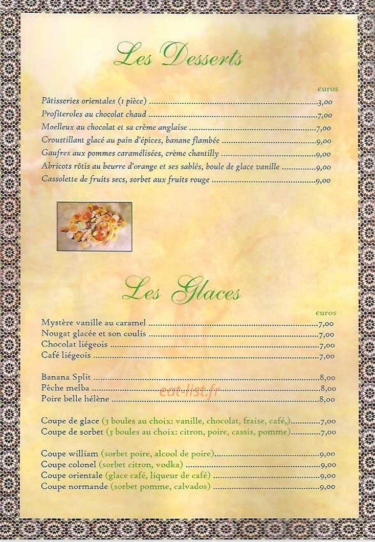 Les Oliviers — carte page 5