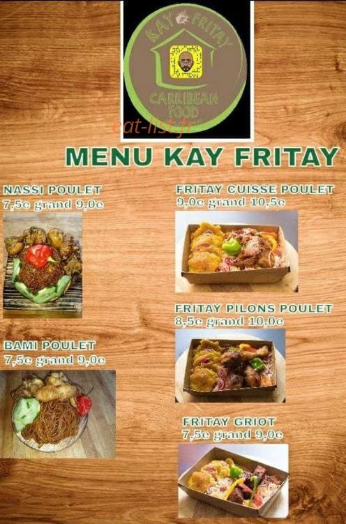 Kay fritay — carte page 1