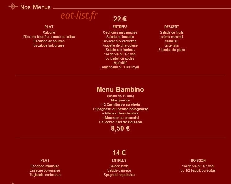 La Toscana — carte page 6