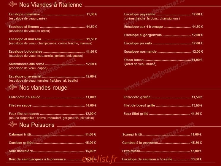 La Toscana — carte page 3