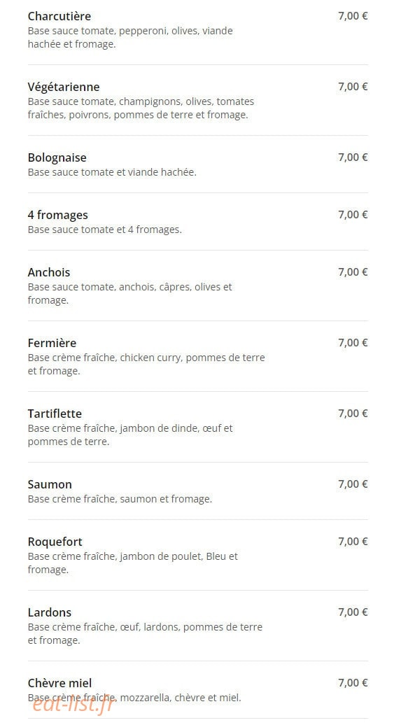 Le Family — carte page 5