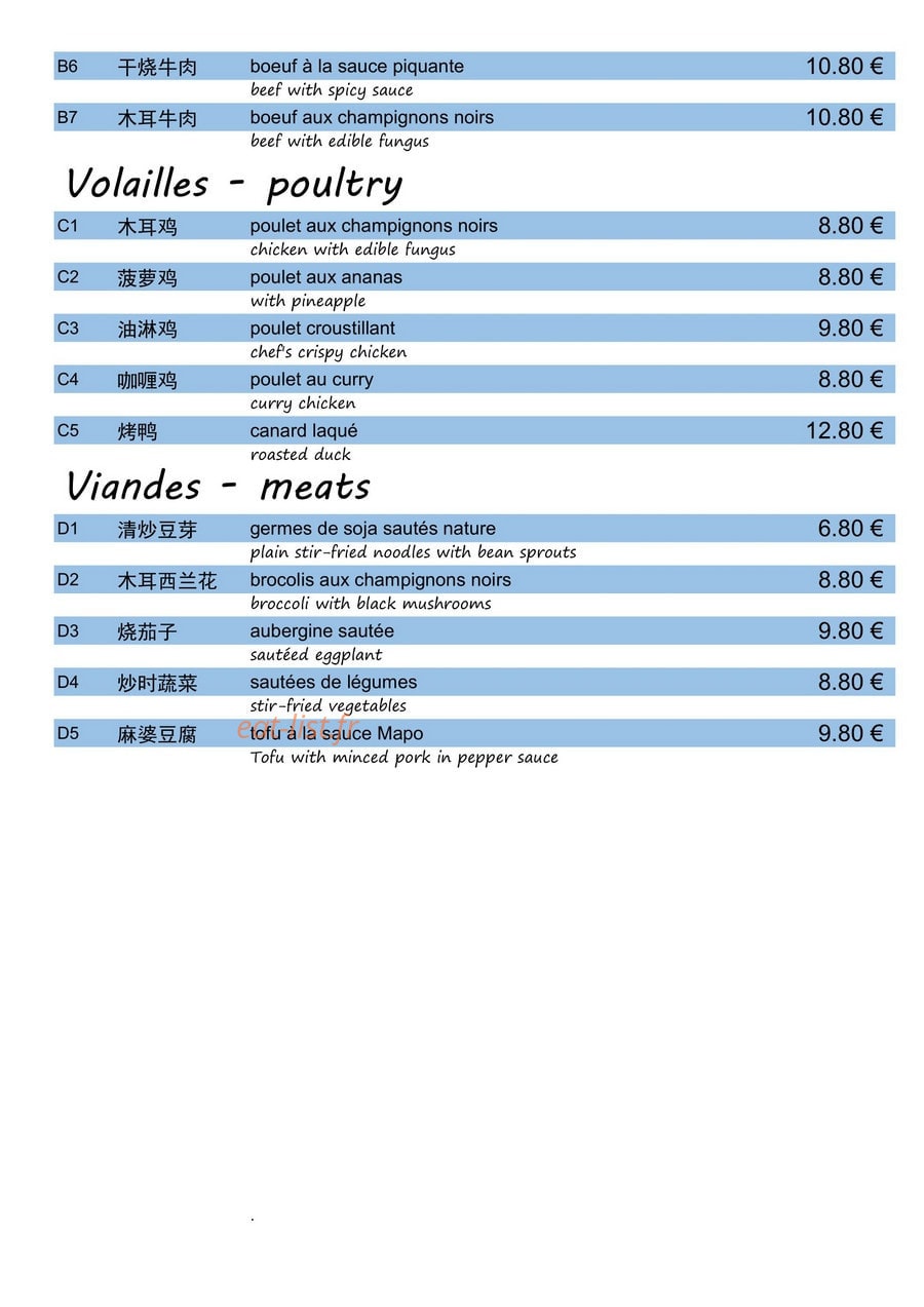 Maison de l'Est — carte page 3