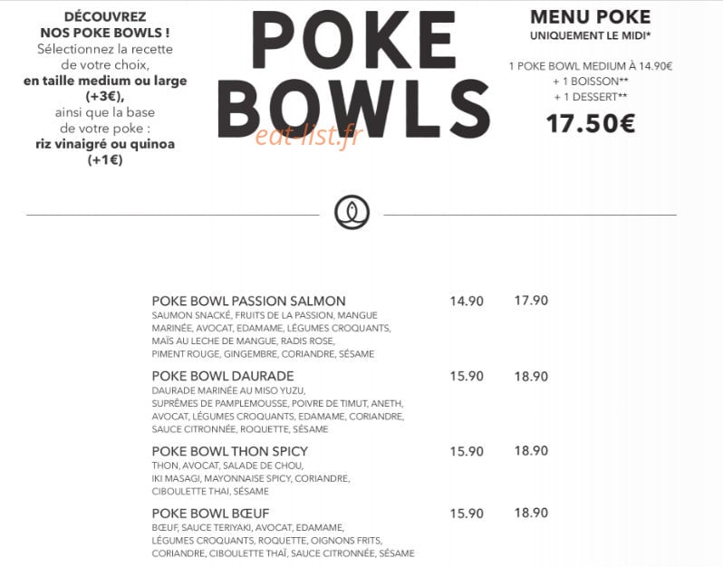 Sushi Shop — carte page 32