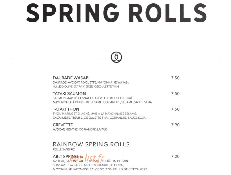 Sushi Shop — carte page 24