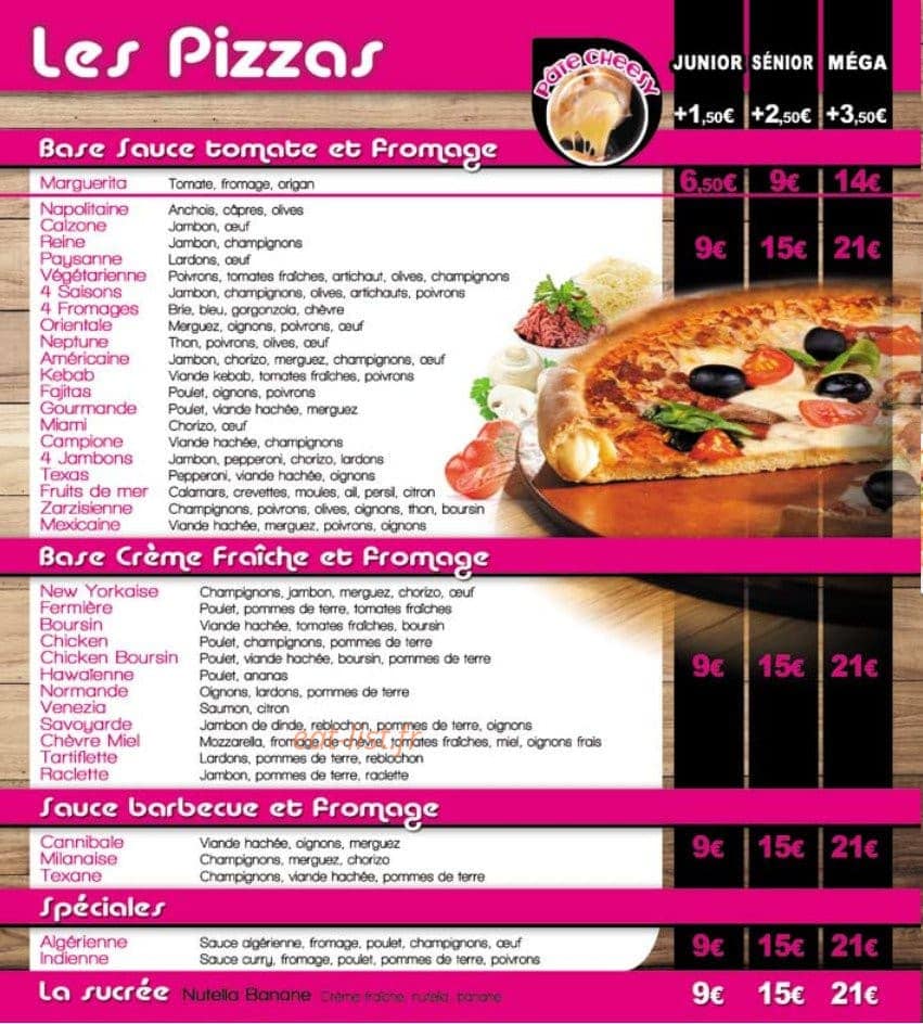 Allo pizza 30' — carte page 2